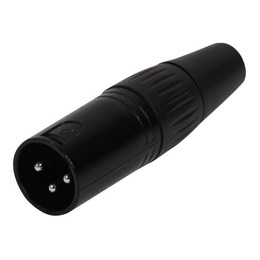 Yongsheng YS137N XLR male 3pin Mic Connector - Black